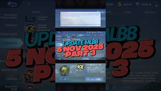 MLBB Update November 5, 2025 PART 3 – Latest Hero & Item Buff Nerfs!