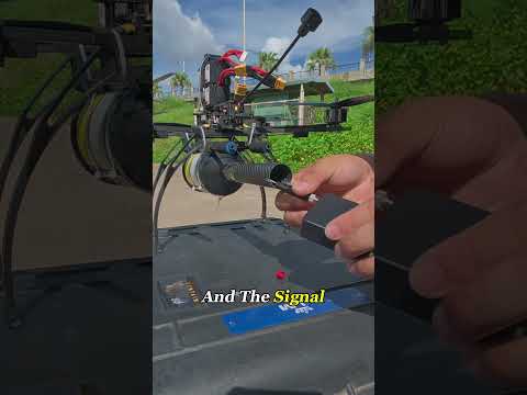 Why Is This Drone Tied to a Cable?#DroneTech #FiberOptic #Drone #knowledge