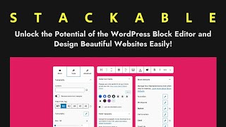 Stackable - Design Professional Websites with Ease Using the WordPress Block Editor! 🌮 AppSumo LTD