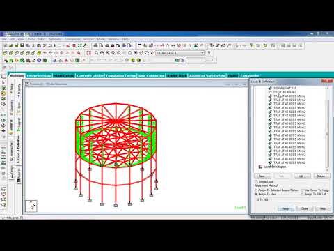 Day 26STAAD Pro Tutorials   Analysis & Design of RCC Circular Water Tank Type 1  Day