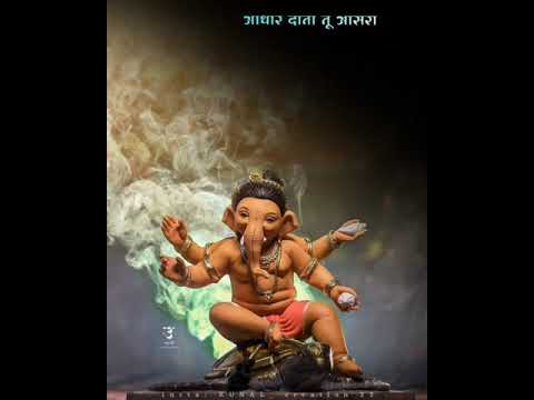 🌺Ganesh Ji💮 Whatsapp status Full Screen♥️ganpit small status video 📸 4K ♥️made by Krishna Dubey ♥️🙏🏻