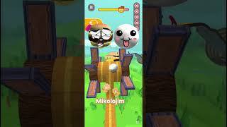 Going Balls - Tired hamburger and tongue ball 👅🍔- #gaming #rollerball4 #arcadechallenge #gameplay
