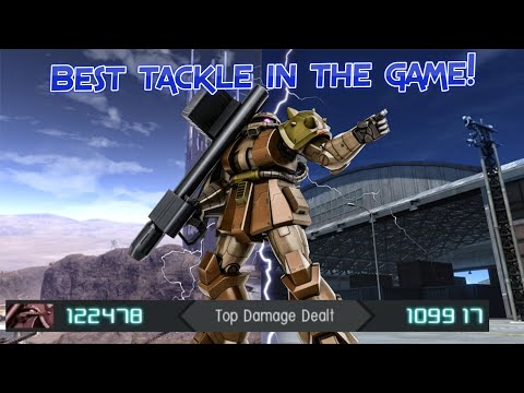 GBO2 Desert Zaku (DR): Best tackle in the game!