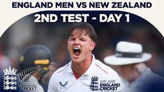 Baker & Bethell In The Wickets | Highlights - England v New Zealand Day 1 | Rothesay Test 2026