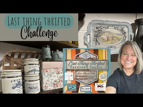 Last Thing Thrifted Challenge/Thrift Store Makeovers/Thrift Flips/Trash to Treasure