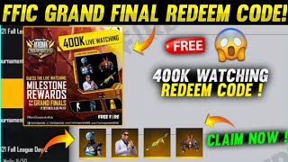 FFIC REDEEM CODE IN TAMIL | FFIC GRAND FINALS REDEEM CODE FREE REWARDS IN TAMIL | NK GAMING TAMILAN