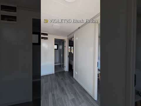 Take a sneak peek into our container homes #containerhome #offgrid #containerhouse