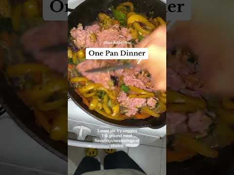 One Pan Dinner