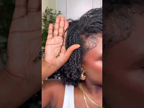 I have a 4C  4B natural hair #4chair #naturalhair #blackgirlhair