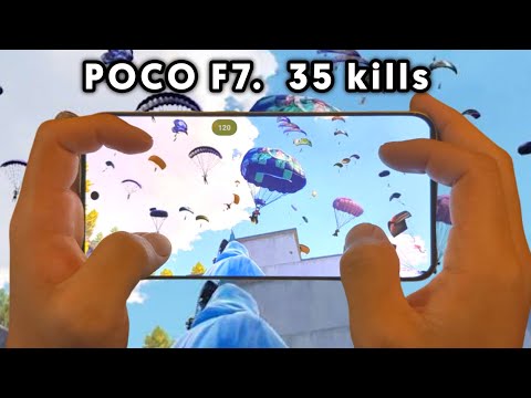 POCO F7 120 FPS 35 KILLS ERANGLE 3.9 UPDATES (HANDCAM)