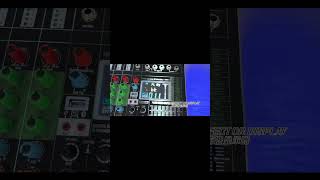 6 channel dj mixing Console with 256 DSP effects and dual side LED surround lights Audio Mixer