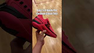 361 Degrees Big3 5.0 Quick Pro Cushion Crush Test #361degrees #361hoops #361basketball