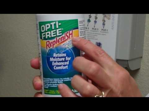 Los Gatos Eye Care-Dr. Bell recommends Optifree RepleniSH