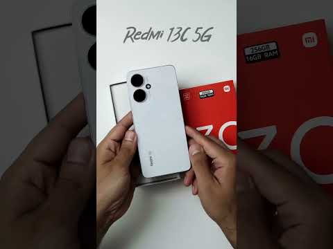 the #Redmi13C 5G unboxing! Get ready #smartphone #smartwatch
