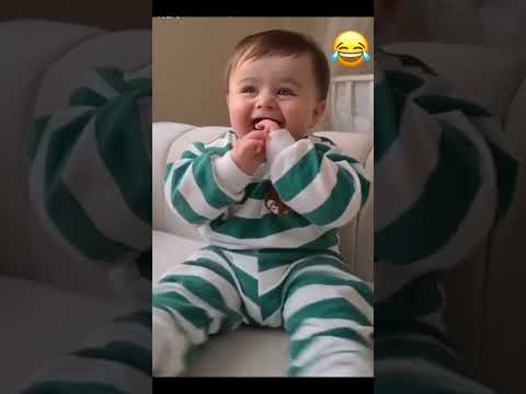 Cute baby laughing 😂 #shorts