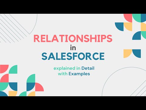 Relationships in Salesforce | Master Detail | Lookup | Hierarchical | External Lookup | Many to Many