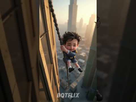 "A Gorilla Queen Saved a Kid from the Burj Khalifa?! 🏙️🦍 (True Story)"