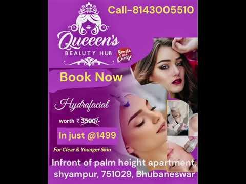 Hydrafacial now in bhubaneswar#near to sum hospital #skincare#skinglow#queensbeautyhub