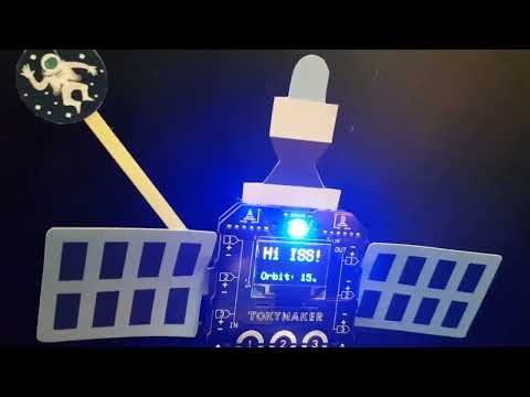 Project: International Space Station (ISS) Notifier with Tokymaker