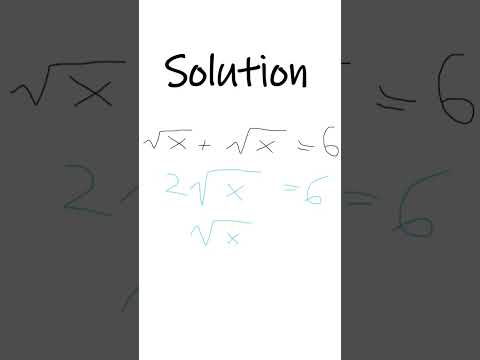 solution #mathequations #matholympiad #matholympiadpreparation  #matholympiadquestion