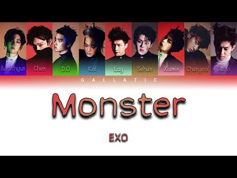 EXO 엑소 - "Monster" Lyrics (Color Coded Eng/Rom/Han)