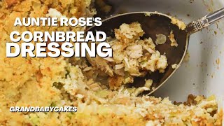 Aunt Rose’s Secret Recipe for Moist Cornbread Dressing 