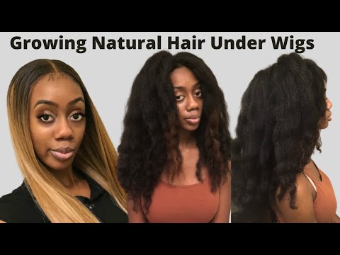 5 Tips To Grow Natural Hair With Wigs & Protective Styles!!!