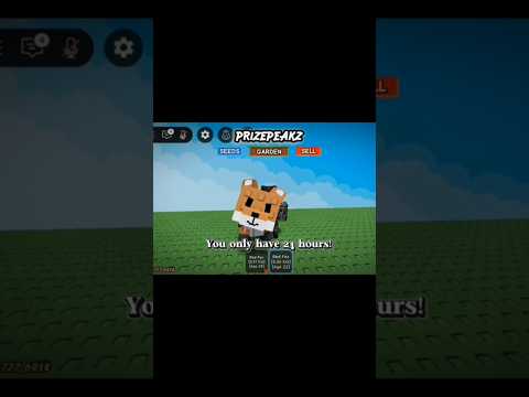 GIVING AWAY 2 RED FOX 🦊🎁 #roblox #trending #growagarden #giveaway #foryou