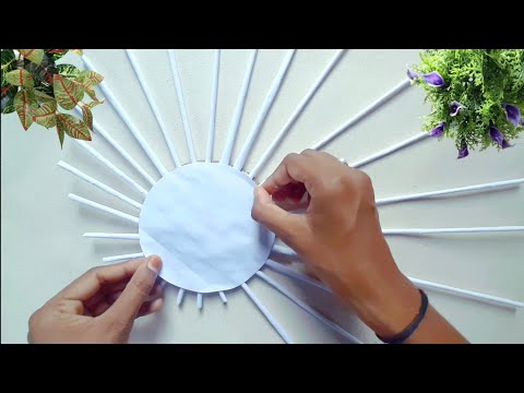 Home/Room decoration ideas | simple/beautiful craft decoration#artisticnatha #diy #wallmate #craft