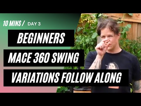 steel mace 360 variations - practice for beginners