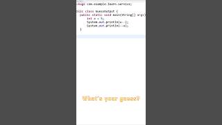 Java Decrement Challenge: Guess the Output! (a-- vs --a)? #coding #codechallenge #java