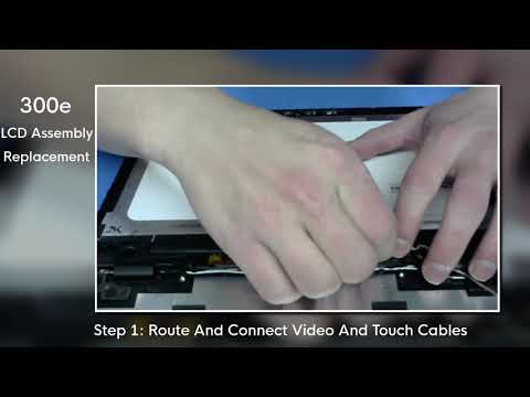 300e LCD Assembly Removal and Replacement