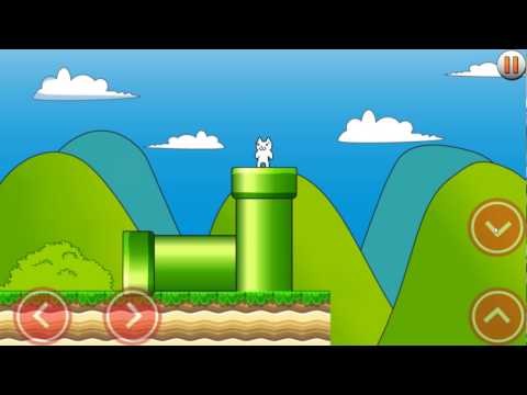 Super Cat World: Syobon Action - Survived Level 1 finish