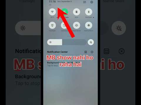 MB show nahi ho raha hai ||realme daily data usage nahi dikh raha hai #shorts #viralvideo