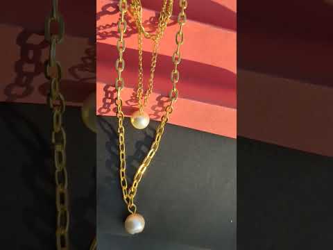 This pretty necklace is handmade. Comment to order. #ugc #diy #handmade