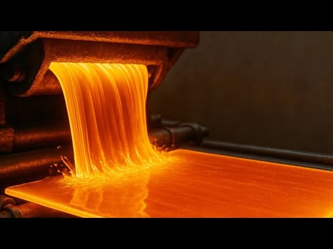 Inside 800-Year-Old U.S Floating Glass Making Factory - Incredible Handmade Glassblowing Method