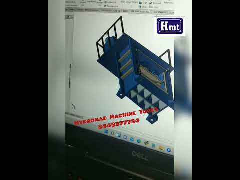 Solidworks Design | hydraulic machine press 3d design | hydromac Machine Tools | Embossing machine
