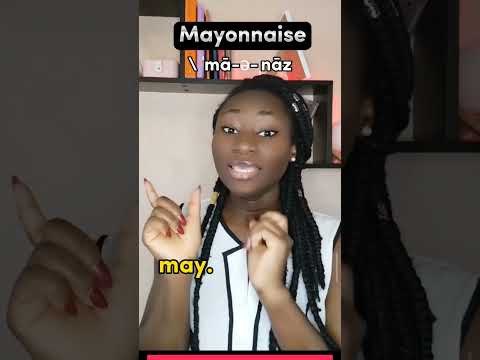 Mayonnaise pronunciation #shorts #learnenglish #englishpronunciation