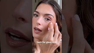 setting spray hack for FLAWLESS base makeup... how to get the glass skin look