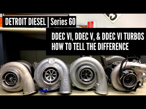 Which Detroit Diesel Series 60 Turbo Do You Have?