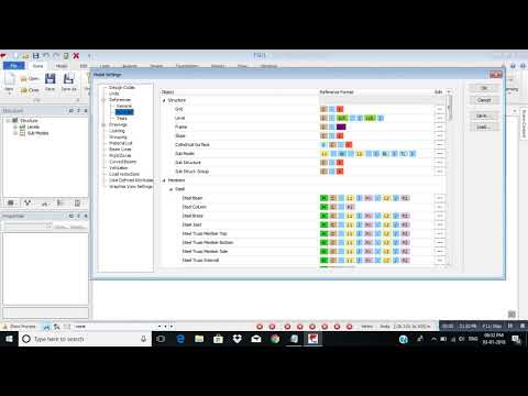 Modeling in Tekla structural Designer 2017 part 1