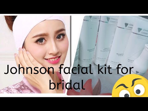 Johnson facial kit review/bridal facial kit/parlor like facial at home
