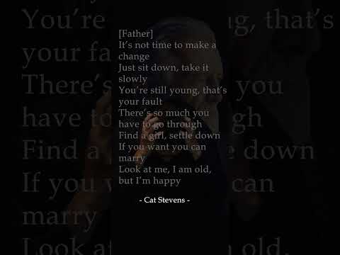 Father and son by Cat Stevens #analysis #english  #catstevens #poem #examprep #poetry #fatherandson
