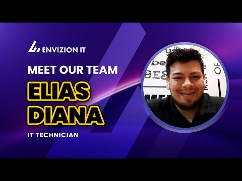 Elias Diana: A Rising Star With Envizion IT