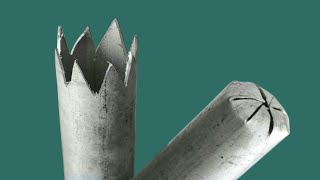How To Make Round Metal Tube End Cap - Tips & Tricks for Tube Cutting, Joining, and Notching