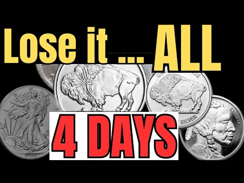 You LOSE everything - Silver Price Never the Same: October 3rd