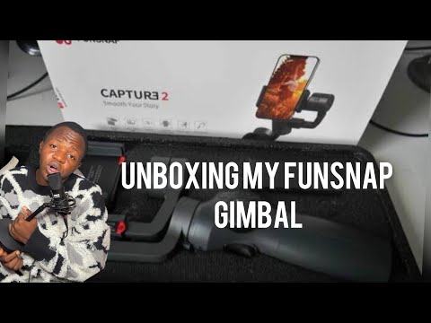 Gimbal camera stabilization | funsnap gimbal capture 2 | #gimbal #camera #stabilizer AI tracker