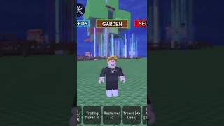Today in grow a garden I acted like i am new and if someone helped me they will get 50B #roblox