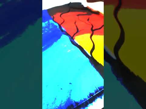 #painting #youtubeshorts #tree#day#night
