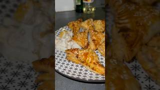 Chicken puff pastry #shorts #reels #puffpatties #chickensnacks #foodlover #feuilleté #spices #viral